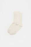Cosy Rib Crew Sock  Cream  hi-res