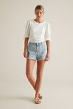Puff Tie Sleeve Top    hi-res