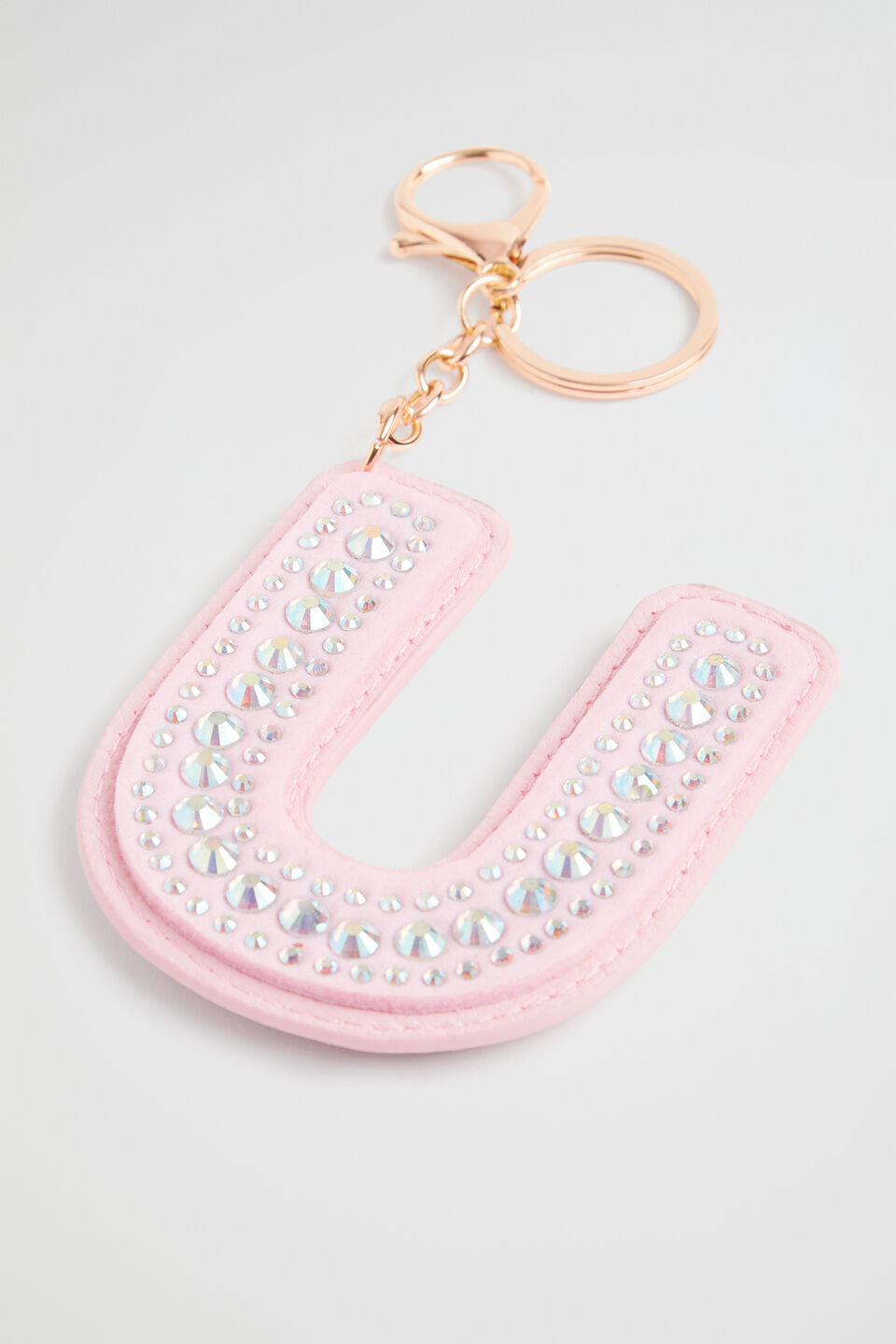 Jewel Initial Keyring  U