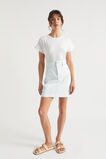 Denim Fitted Skirt  Arctic Wash  hi-res