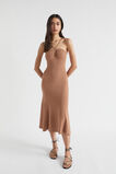 Marle Knit Halter Neck Dress  Auburn Marle  hi-res