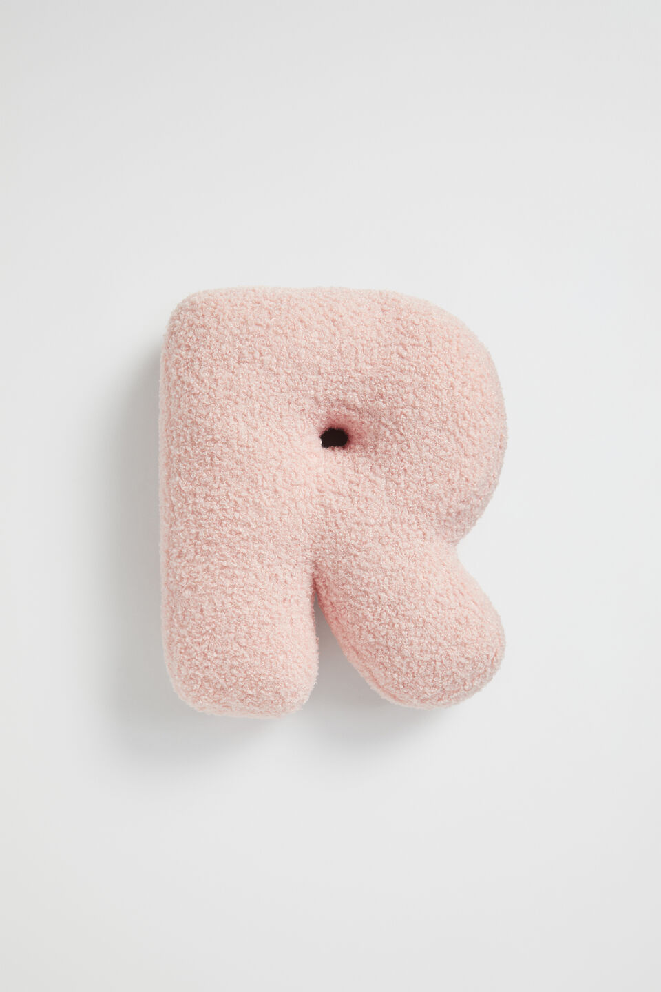 Teddy Initial Cushion Dusty Rose  R