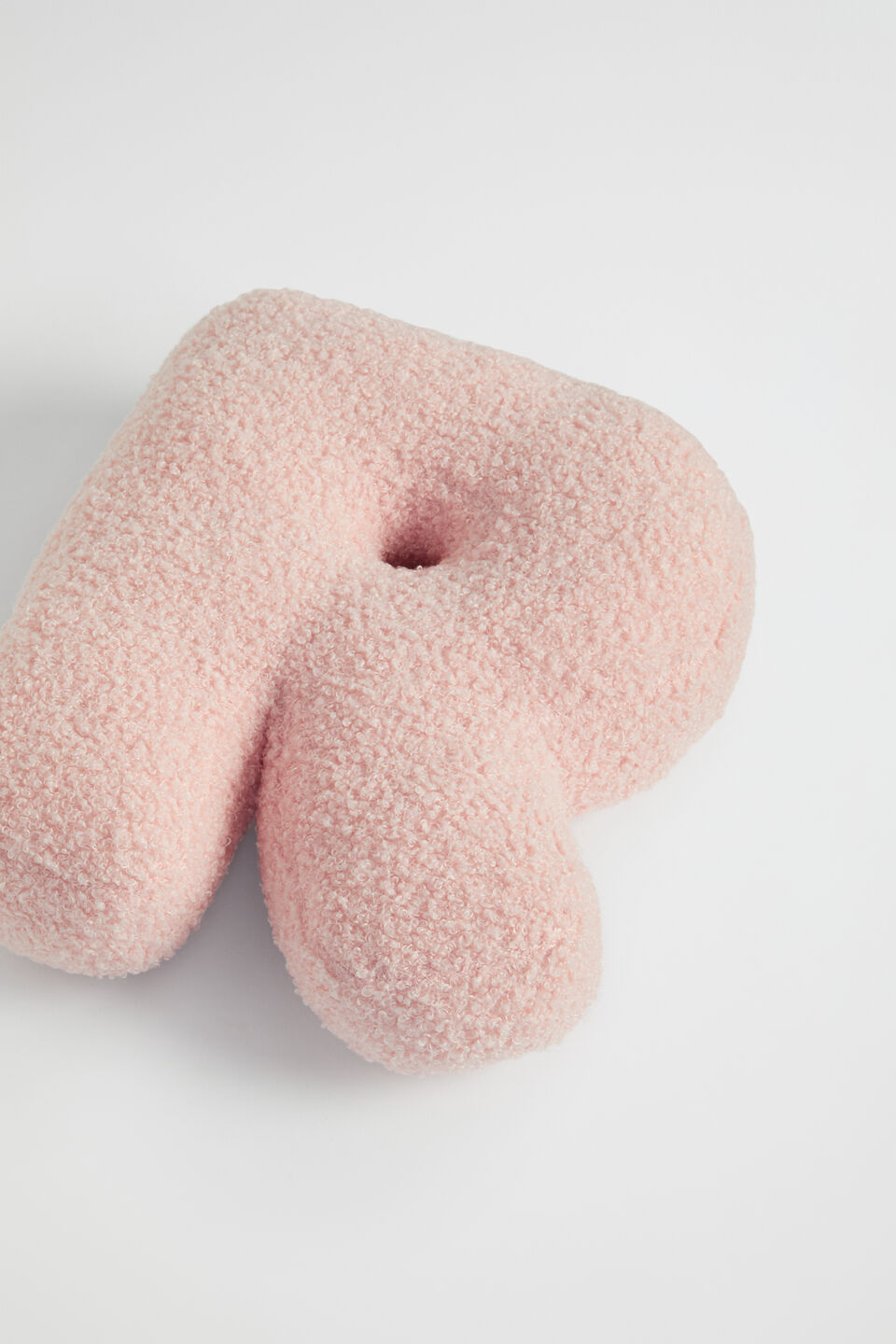 Teddy Initial Cushion Dusty Rose  R