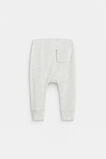 Core Rib Logo Legging  Grey Marle Stripe  hi-res