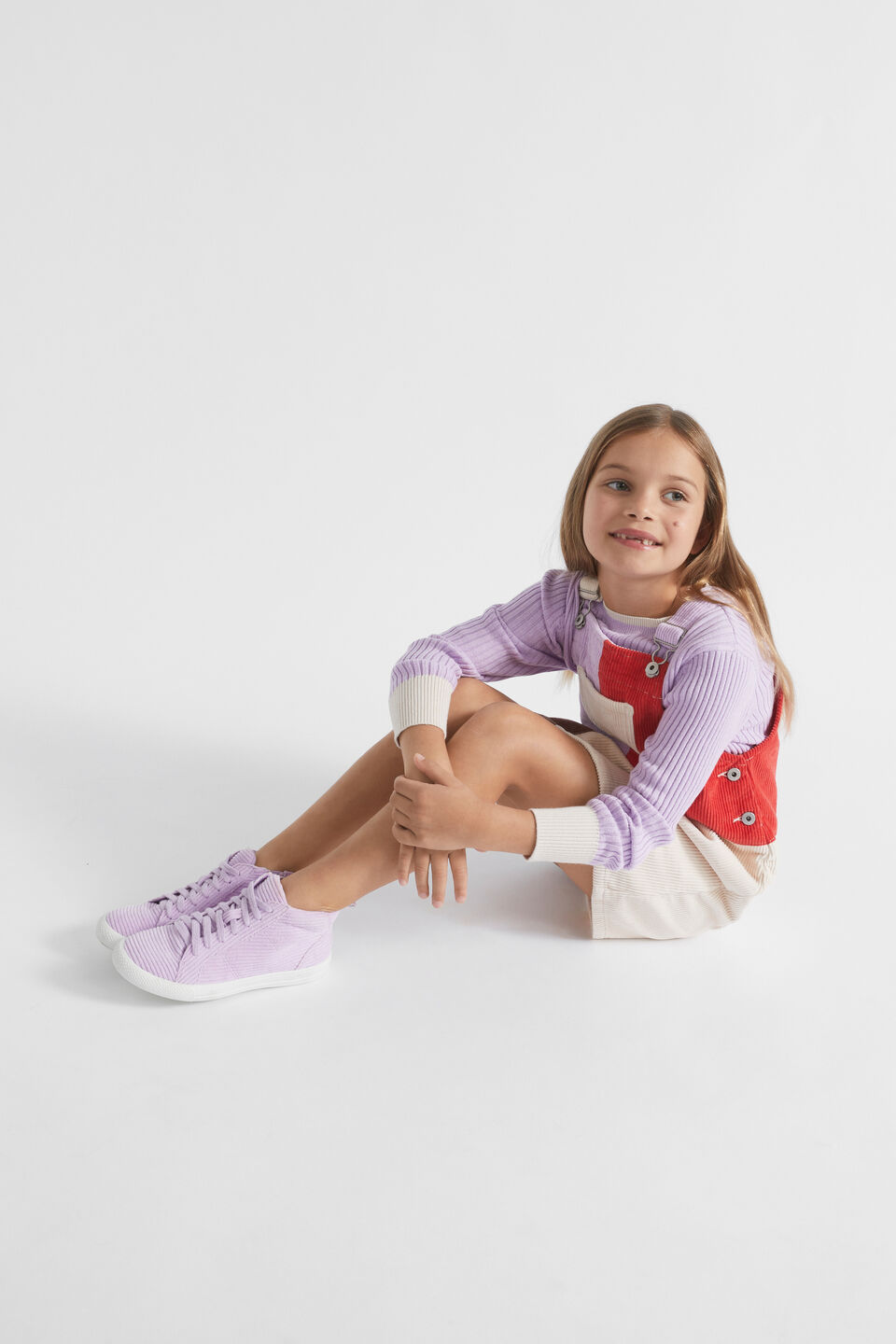 Colourblock Pinafore  Multi