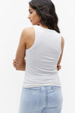 Core Fitted Tank  Light Grey Marle  hi-res
