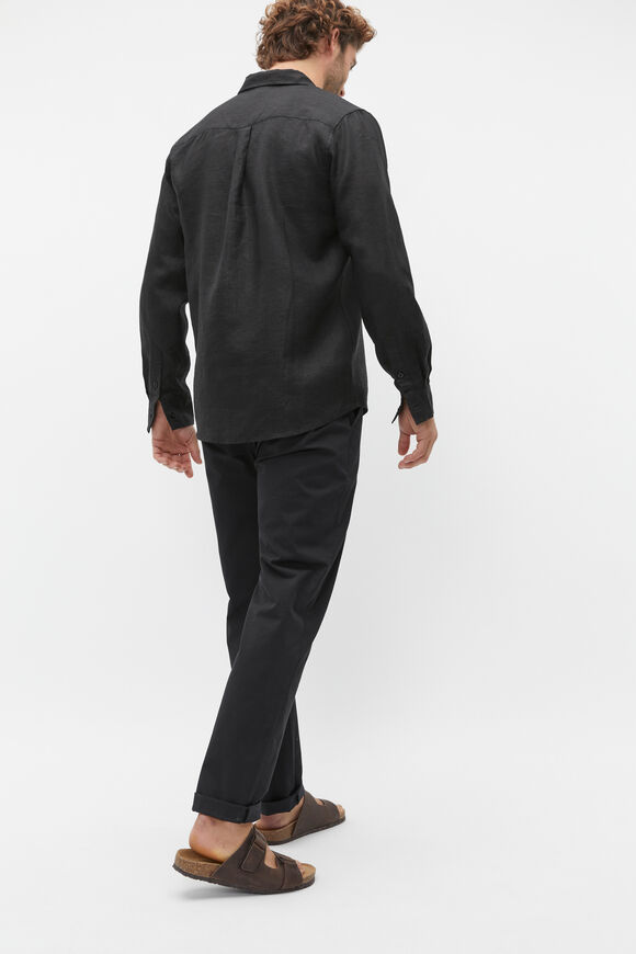 Linen Shirt  True Black  hi-res