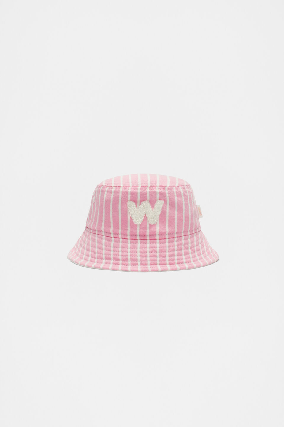 Initial Stripe Sun Hat  W