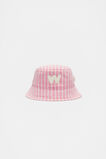 Initial Stripe Sun Hat  W  hi-res