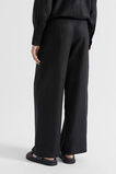 Core Linen Palazzo Pant  Black  hi-res
