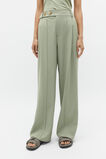 Button Detail Trouser  Pale Olive  hi-res