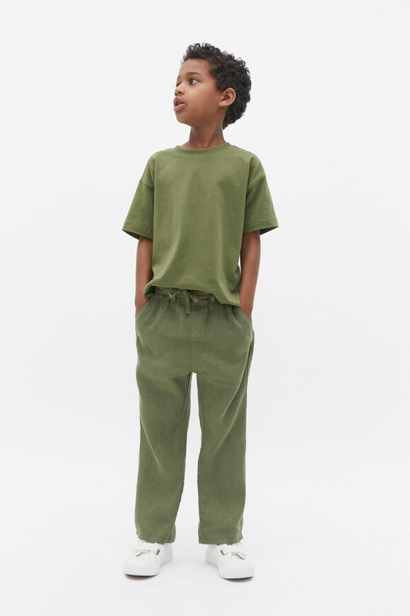 Linen Pant  Kiwi Green  hi-res