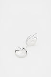 Semi Orb Hoop  Silver  hi-res