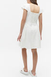 Cap Sleeve Dress  White  hi-res
