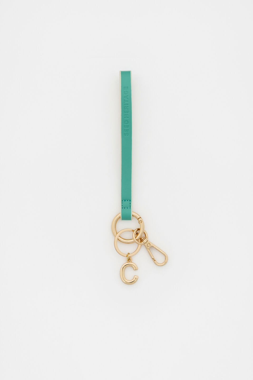 Deep Emerald Wrist Letter Strap  C