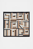 Logo Print Scarf  Cinnamon Spice  hi-res