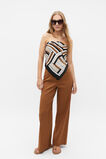 Logo Print Scarf  Cinnamon Spice  hi-res