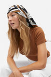 Logo Print Scarf  Cinnamon Spice  hi-res