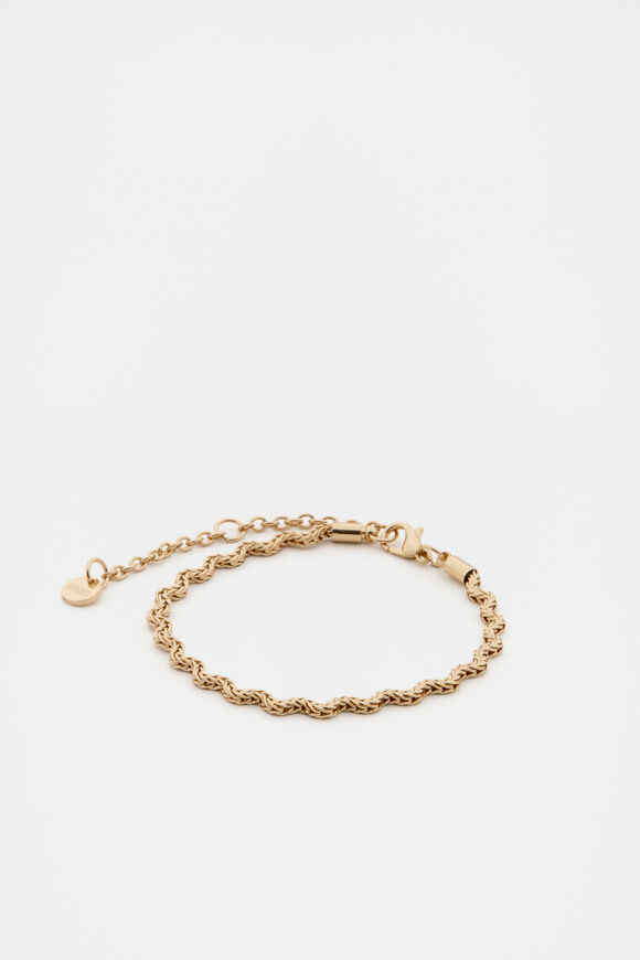 Ripples Chain Bracelet  Gold  hi-res