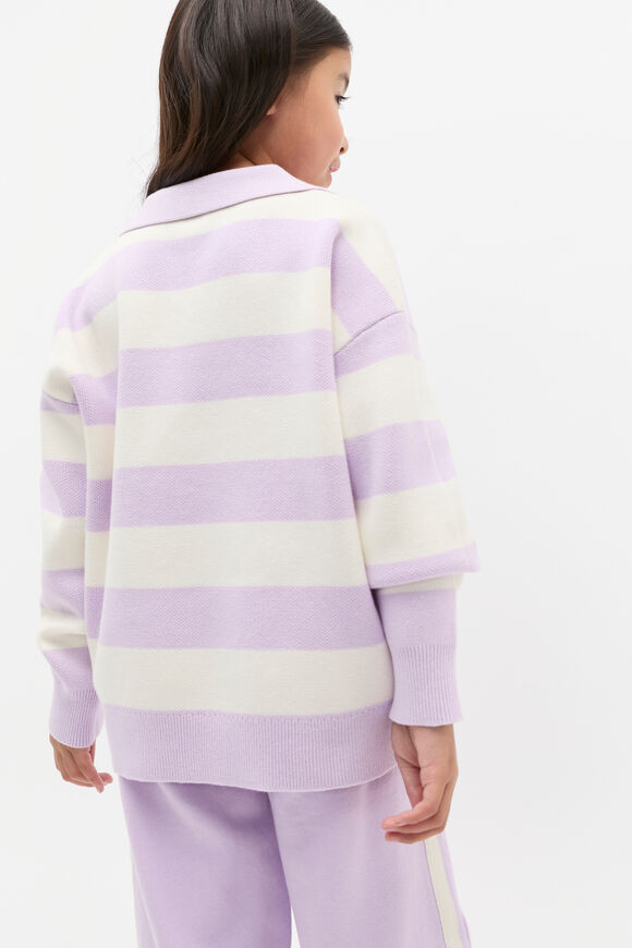 Essential Knit Sweater  Soft Lilac  hi-res