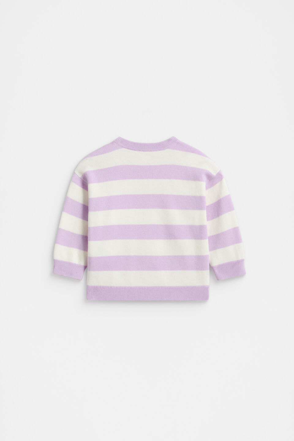 Essential Knit Sweater  Soft Lilac