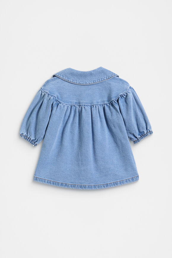 Denim Dress  Clean Blue Wash  hi-res