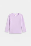 Core Rib Tee  Soft Lilac  hi-res