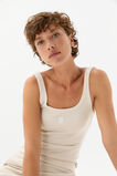 Core Heritage Rib Tank  Oat  hi-res