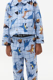 Dinosaur Pyjama  Cloud Blue  hi-res