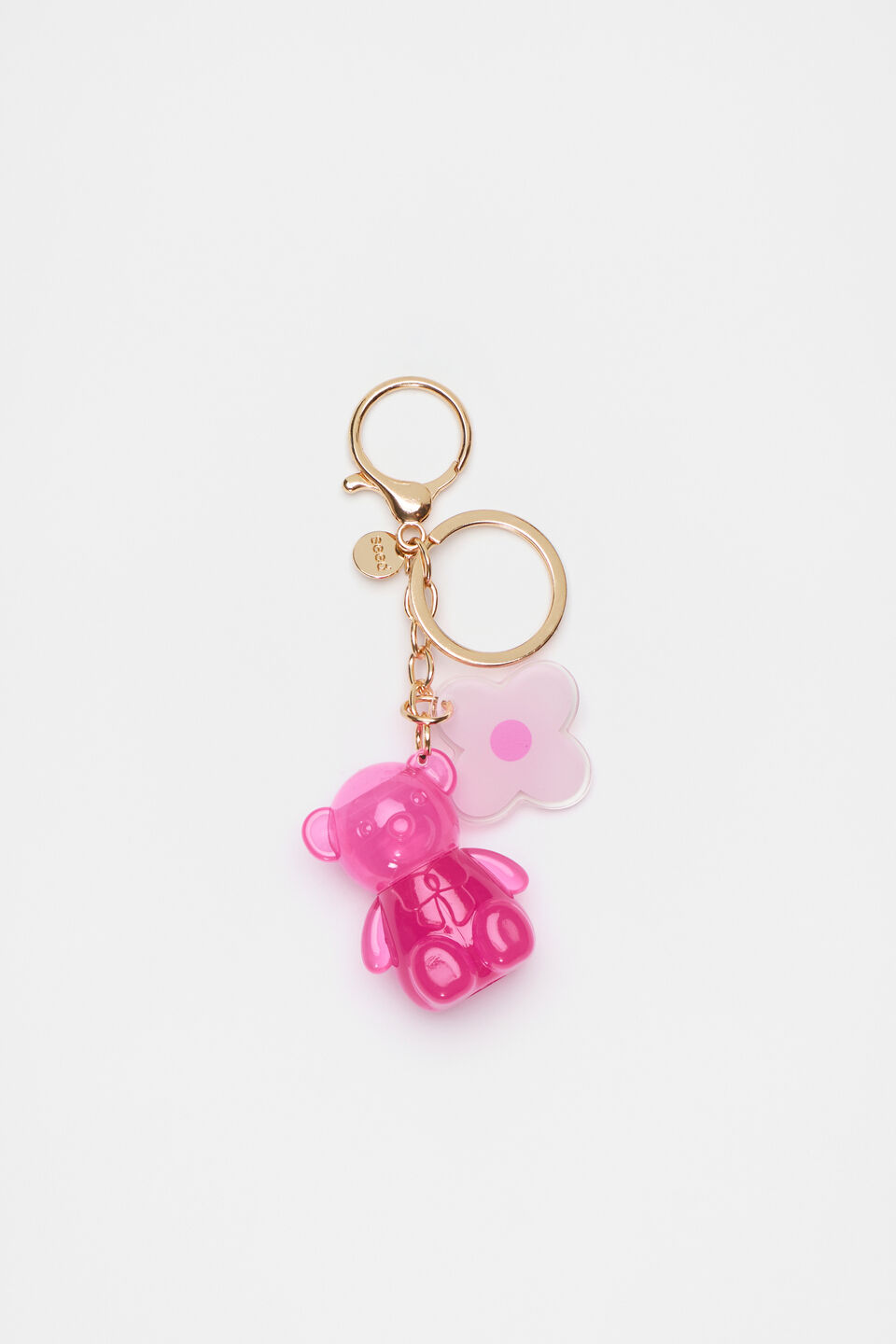 Bear Lipgloss Keyring  Multi