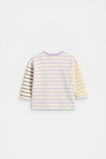 Stripe Logo Tee  Multi  hi-res