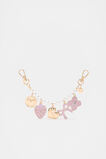 Strawberry Jumble Chain Bag Charm  Multi  hi-res