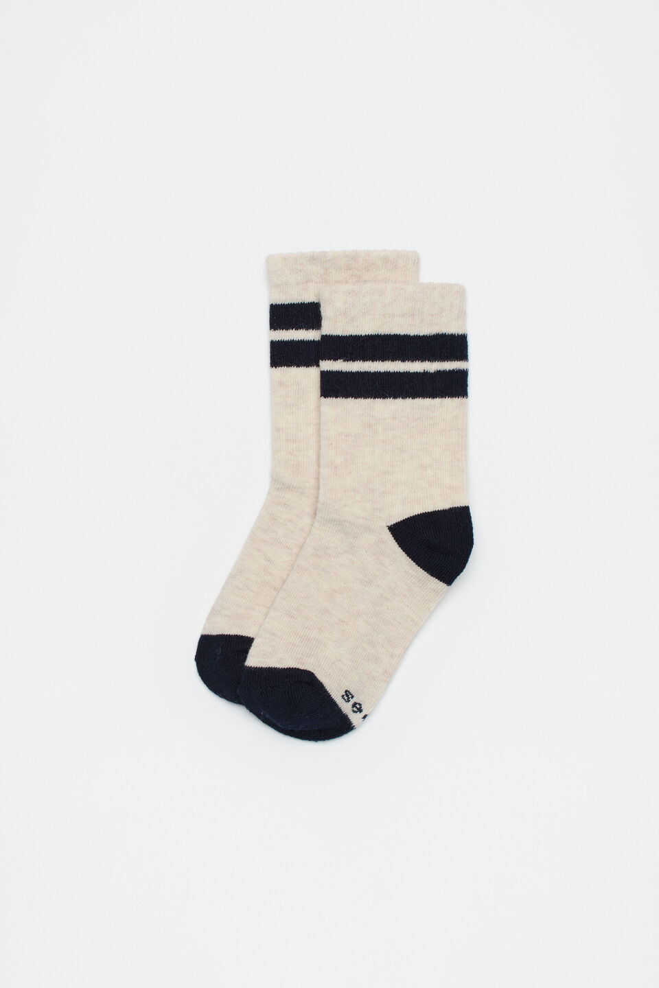 Stripe Sock  Navy