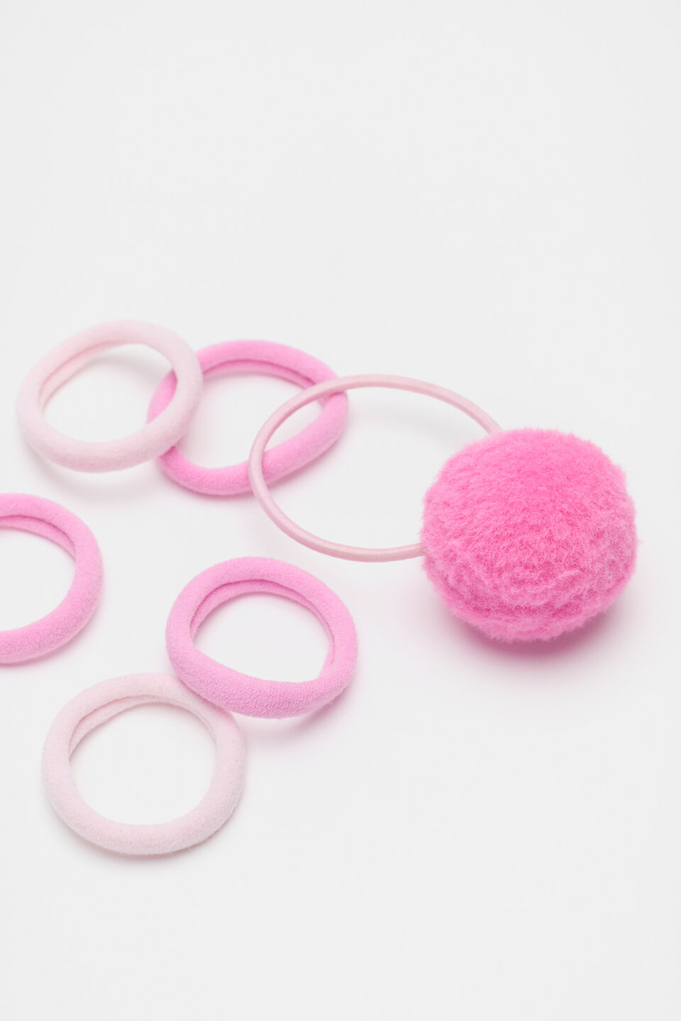 Bunny Pom Pom Elastic Pack  Multi