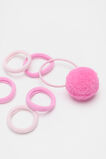 Bunny Pom Pom Elastic Pack  Multi  hi-res