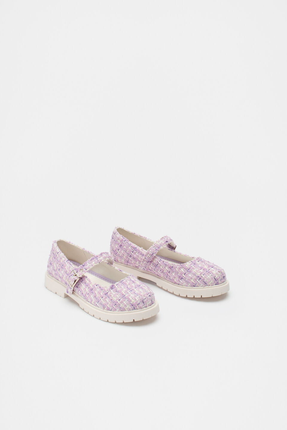 Chunky Mary Jane  Soft Lilac
