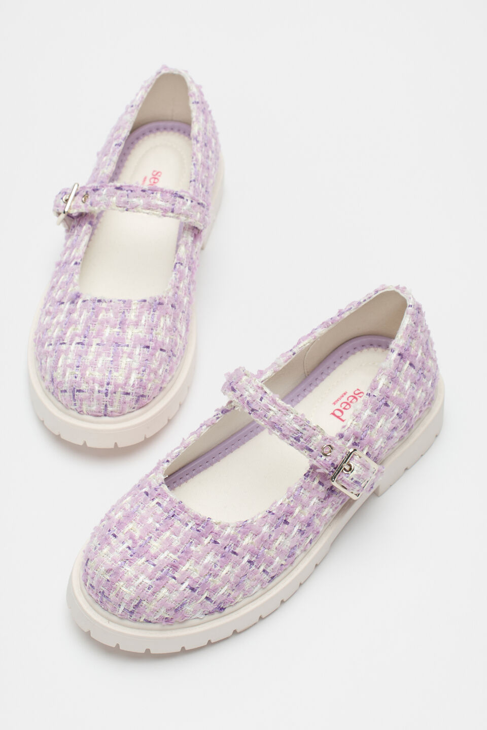 Chunky Mary Jane  Soft Lilac