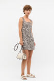 Linen Ocelot Button Down Mini Dress  Ocelot  hi-res