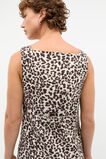 Linen Ocelot Button Down Mini Dress  Ocelot  hi-res
