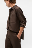 Elastic Waist Trouser  Dark Espresso  hi-res