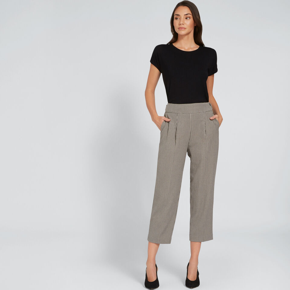 Asymmetric Woven Back Top  