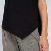 Asymmetric Woven Back Top    hi-res