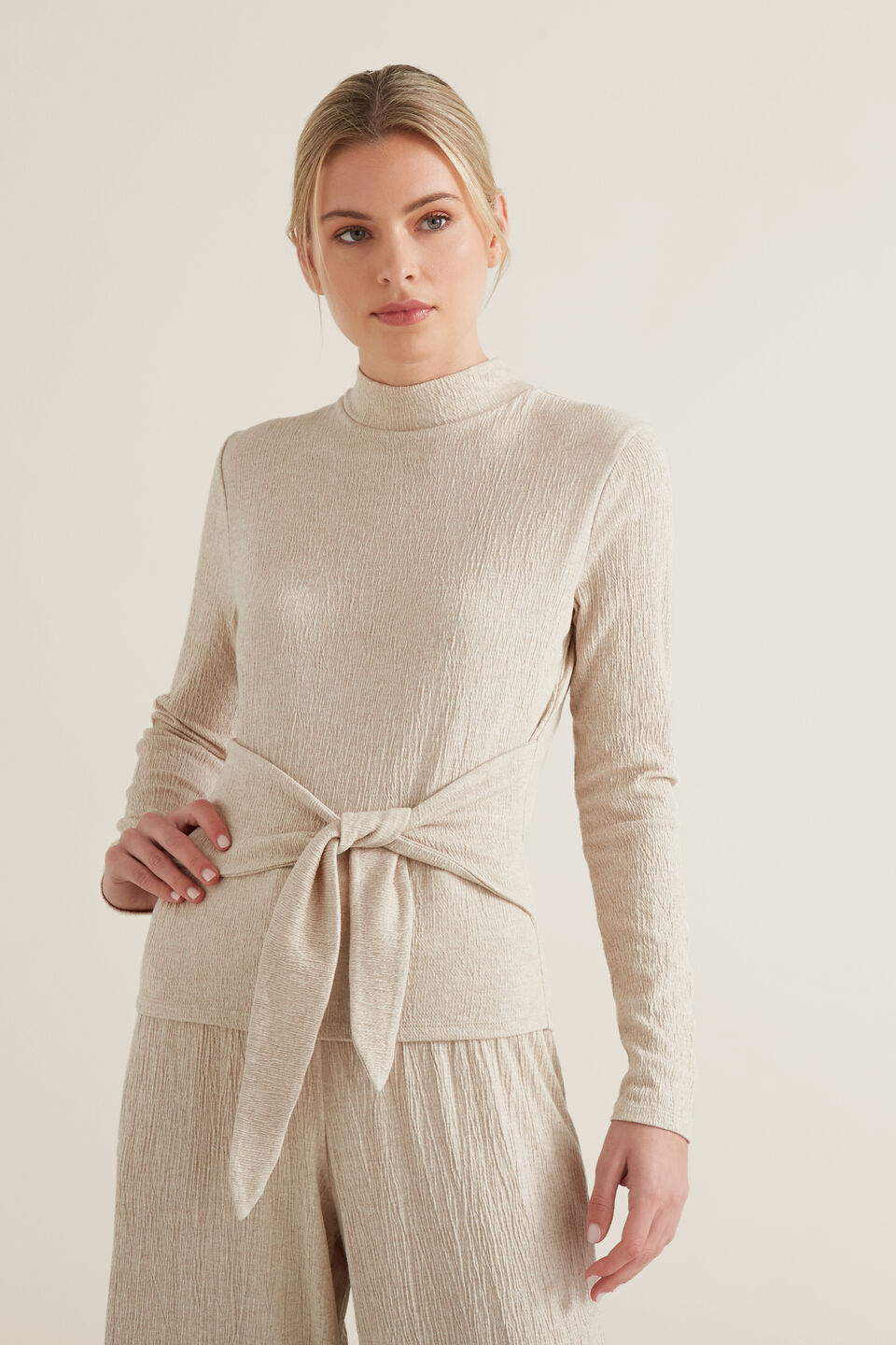 Tie Front Comfy Top  