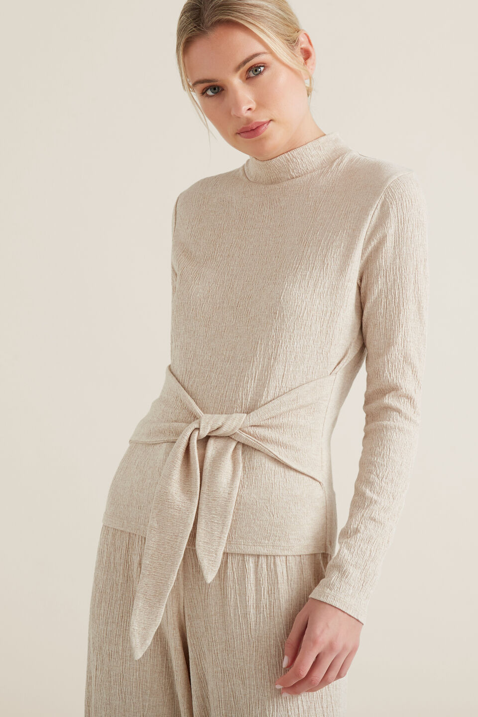 Tie Front Comfy Top  