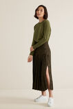 Split Hem Rib Sweater    hi-res