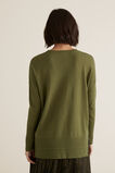 Split Hem Rib Sweater    hi-res