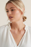 Simple Pearl Hoops  9  hi-res