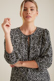 Mono Print Blouse    hi-res