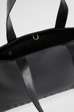 Logo Detail Tote  Black  hi-res