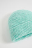 Fluffy Knit Beanie  Opal  hi-res